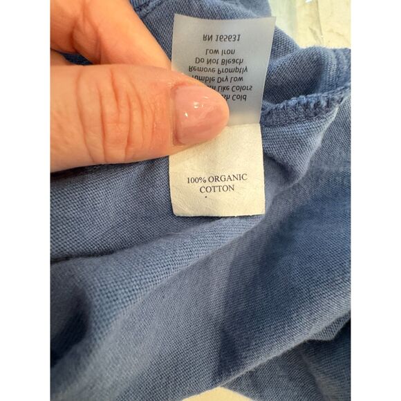 🌿 Calme Organic Cotton Open Back Tank • Size XL • Made in USA ✨ - Picture 6 of 7